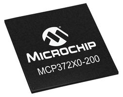 MICROCHIP MCP37210-200I/TL Analogue to Digital Converter, Pipelined, 12 bit, 200 MSPS, 1 Channels, Differential, Single Ended