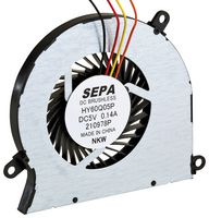 SEPA HY_60Q05AP Fan Blower, Radial, 5 VDC, DC, 60 mm, 5 mm, 2.76 CFM