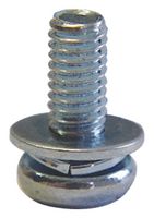ETTINGER 081.55.326 Machine Screw, M3, 6 mm, Steel 8.8, Zinc, Pan Head Torx