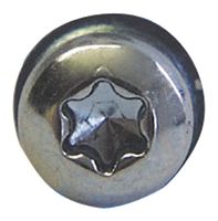 ETTINGER 081.55.331 Machine Screw, M3, 8 mm, Steel 8.8, Zinc, Pan Head Torx