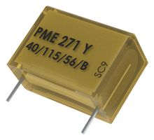 KEMET PME271YA4150MR30 Safety Capacitor, Metallized Paper, Radial Box - 2 Pin, 1500 pF, ± 20%, Y2, Through Hole