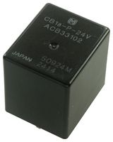 PANASONIC ACB33102 Automotive Relay, 24 VDC, 20 A, SPST-NO, Through Hole, Solder, CB Series