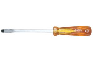 CK TOOLS T4810 12 Screwdriver, Slotted, Flared, 300 mm Blade, 12 mm Tip, 430 mm Overall