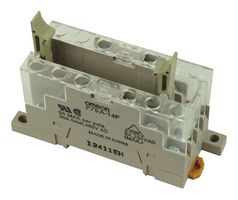 OMRON INDUSTRIAL AUTOMATION P7SA10FND DC24 Relay Socket, DIN Rail, Screw, 10 Pins, 6 A, 24 VDC