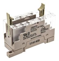 OMRON INDUSTRIAL AUTOMATION P7SA14FND DC24 Relay Socket, DIN Rail, Screw, 14 Pins, 6 A, 24 VDC