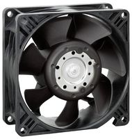 EBM-PAPST 3258J/2H3PU DC Axial Fan, 48 V, Square, 92 mm, 38.15 mm, Ball Bearing, 158 CFM