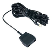DURATOOL MC23795 ESD Grounding Cord, Common Point, Black, 15ft, 1Mohm, 10mm Stud Size