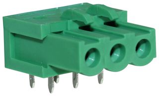 CAMDENBOSS CTBP97HJ/3 Terminal Block, Socket, 5.08 mm, 3 Ways, Through Hole Right Angle