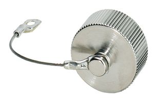 PHOENIX CONTACT 1665907 Dust Cap / Cover, Protective Cap with Steel Wire, Phoenix M23 Connectors, Brass Body