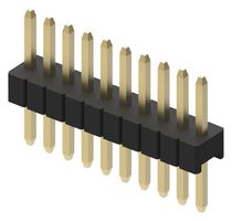 GCT BD020-03-A-J-0350-0300-L-G Pin Header, Board-to-Board, 1.27 mm, 1 Rows, 3 Contacts, Through Hole Straight, BD020