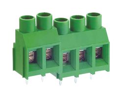 MULTICOMP MCTB-92F02M Wire-To-Board Terminal Block, 7.62 mm, 2 Ways, 24 AWG, 10 AWG, Screw