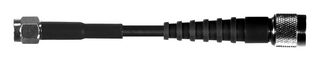 MULTICOMP PRO SPC8725 RF / Coaxial Cable Assembly, 1 ft, 305 mm, RG58C, SMA Straight Plug, TNC Straight Plug