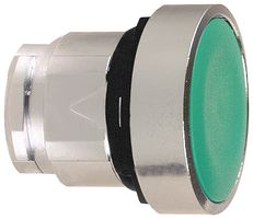 SCHNEIDER ELECTRIC ZB4BH03 Switch Actuator, Push-On/Push-Off, Green, 22mm Push Button Switches