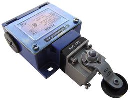 TELEMECANIQUE SENSORS XCKM115H29 Limit Switch, Roller Lever, SPST-NO, SPST-NC, 3 A, 240 V, 0.1 N-m, OsiSense XC Series