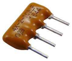 BOURNS 4604X-102-472LF Fixed Network Resistor, Thick Film, 4.7 kohm, Isolated, 2 Resistors, SIP, PC Pin, ± 2%