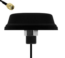 SIRETTA TANGO11A/2.5M/SMAM/S/S/19 Antenna, Quad Band GSM & 3G Ruggedised Puck Style, SMA, 2.5m