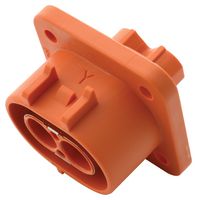 AMPHENOL INDUSTRIAL ELR2Y3 Automotive Connector, ePower-Lite EL Series, Panel Mount Receptacle, 2 Contacts, Crimp Socket