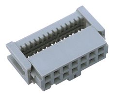3M 89124-0101 IDC Connector, IDC Receptacle, Female, 2.54 mm, 2 Row, 24 Contacts, Cable Mount