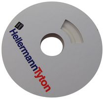 HELLERMANNTYTON 553-40651 TULT6-2WH-PO-X-WH Heat Shrink Tubing, 3:1, 0.236 ", 6 mm, White, 360.8 ft, 110 m