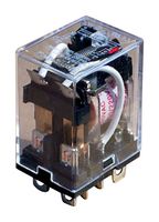 HONEYWELL SZR-MY2-S-N1 DC24V Power Relay, DPDT, 24 VDC, 5 A, SZR-MY2 Series, Socket
