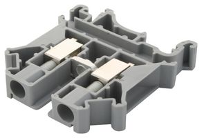 PHOENIX CONTACT 3004524 DIN Rail Mount Terminal Block, 2 Ways, 24 AWG, 8 AWG, 10 mm², Screw, 57 A