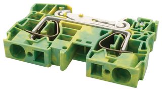 PHOENIX CONTACT 3036165 DIN Rail Mount Terminal Block, 2 Ways, 24 AWG, 4 AWG, 25 mm², Clamp, 90 A
