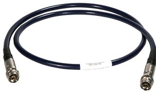 HUBER+SUHNER ST18A/11N468/21N409/1500MM RF / Coaxial Cable Assembly, IP68, 4.9 ft, 1.5 m, SUCOTEST 18, N Straight Plug