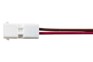 AMPHENOL LTW SSL12-J2LJ0-020A04 Ribbon Cable, W/O Latch, SSL Receptacle to Free End, 2 Ways, 15.8 ", 400 mm, SSL Series