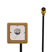 SIRETTA ECHO19/0.1M/UFL/S/S/17 Antenna Embedded, SMD, Active GPS, 1.574 GHz to 1.576 GHz, 16 dB, Cable 100 mm, UFL