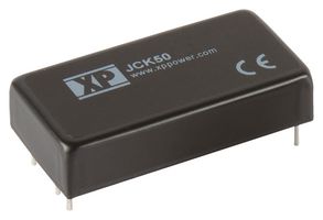 XP POWER JCK5024S3V3 Isolated Through Hole DC/DC Converter, ITE, DIP, 2:1, 50 W, 1 Output, 3.3 V