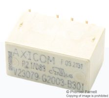 TE CONNECTIVITY - AXICOM V23079G2003B301 Signal Relay, 12 VDC, DPDT, 2 A, P2/V23079 Series, Surface Mount, Non Latching