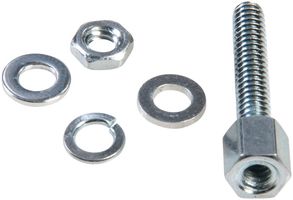 KEYSTONE 7233-5 D Sub Jack Screw, 15.8 mm, 4-40