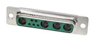 HARTING 09693017094 Combination Layout D Sub Connector, 9W4, D Sub-M, DB-9W4, Receptacle, 9 Contacts, 5 Signal, 4 Power