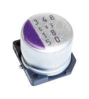 PANASONIC 20SVF560M Polymer Aluminium Electrolytic Capacitor, 560 µF, 20 V, Radial Can - SMD, 0.012 ohm