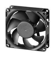 MULTICOMP MC001626 DC Axial Fan, 48 V, Square, 80 mm, 25 mm, Ball Bearing, 57 CFM