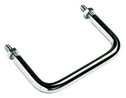 BUD INDUSTRIES H-9160-B Handle, 3.5 ", Steel, 1/4"-28