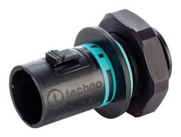 HYLEC THB.381.N2A Circular Connector, Sealed Circular Connector, TH381 Micro Connector Series, Panel Mount Plug