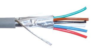BELDEN 5304FE 0081000 Multicore Cable, Screened, 6 Core, 18 AWG, 1000 ft, 305 m