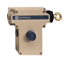 TELEMECANIQUE SENSORS XY2CE1A296 Grabwire Switch, 50 m, DPST-NO, DPST-NC, 240 V, 3 A, 250 V, 270 mA