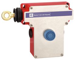 TELEMECANIQUE SENSORS XY2CE2A290 Grabwire Switch, 70 m, DPST-NO, DPST-NC, 240 V, 750 mA, 250 V, 100 mA