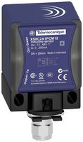 TELEMECANIQUE SENSORS XS8C2A1PCM12 Proximity Sensor, OsiSense XS 8C Series, 20 mm, PNP / SPST-NO / SPST-NC, Flush Mountable, M12