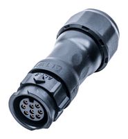 AMPHENOL LTW CD-09BMFA-QL8MP0 Circular Connector, IP68, Standard Circular Connector, X-Lok C Size Series, Cable Mount Plug