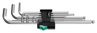 WERA 05022087001 Hex Key Set, Metric, 9 Piece