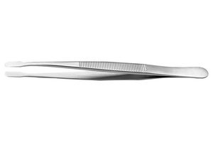 Ideal-Tek 125.SA Tweezer, Straight/flat, 120mm