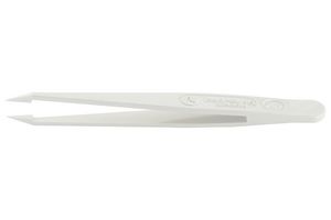 Ideal-Tek 707.DG Tweezer, Bent/flat, 115mm