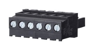 Metz Connectorect 31214104 Terminal Block, Pluggable, 4Pos, 12Awg