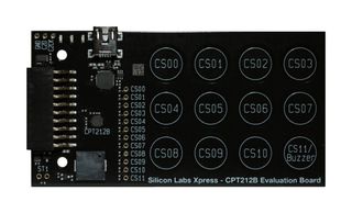 Silicon Labs SLEXP8019A Eval Board, Capacitoracitive Touch Sensing