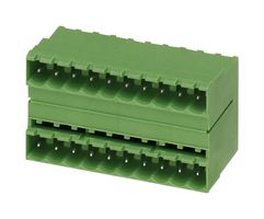 Phoenix Contact MDSTB 2,5/ 8-G1-5,08 Terminal Block, Header, 16Pos, Tht