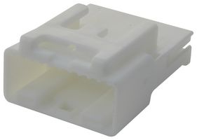 Amp Te Connectivity 1473750-1 Rcpt Housing, 20Pos, Pbt, Natural