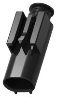 TE CONNECTIVITY 7-967570-3 Automotive Connector Housing, MQS, Plug, 2 Ways, AMP 1394006 Automotive Pin Contact